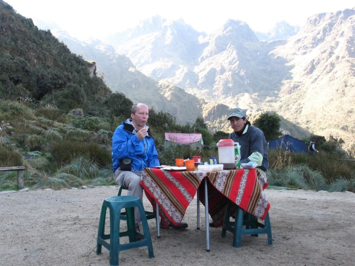 Dag 3 Frukost med vy