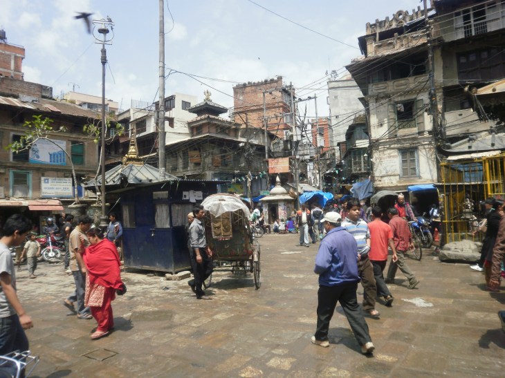 Kathmandu - gatuliv i Thamel