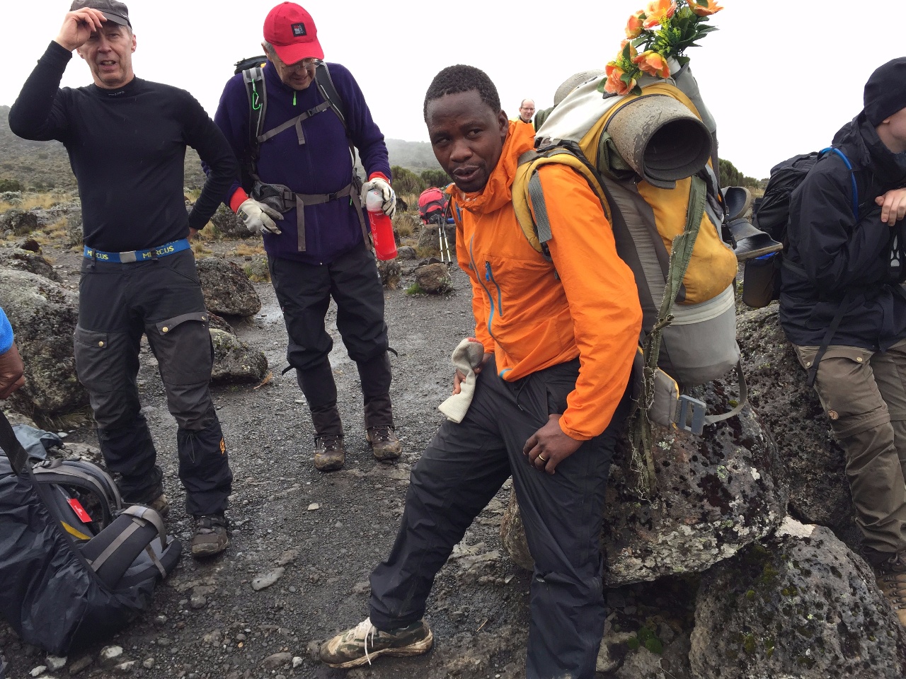 Kili Dag 3 Pustar ut. Roliga Mashak