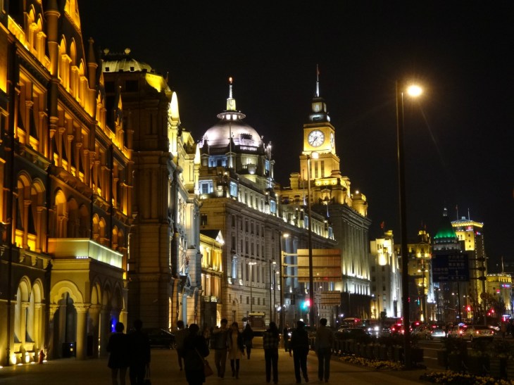 Shanghai The Bund by night