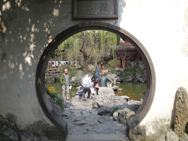 Shanghai Yuyuan garden rund