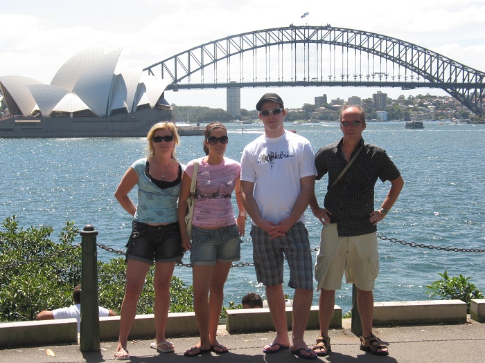 Sydney Harbour Bridge Fam Persson