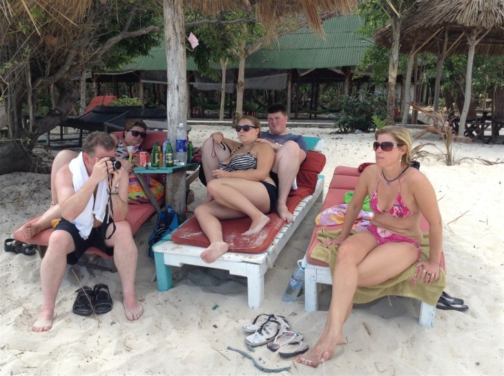 Vietnam Trångt på Bai Sao