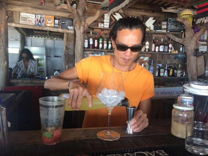Langkawi Bartender Beach bar