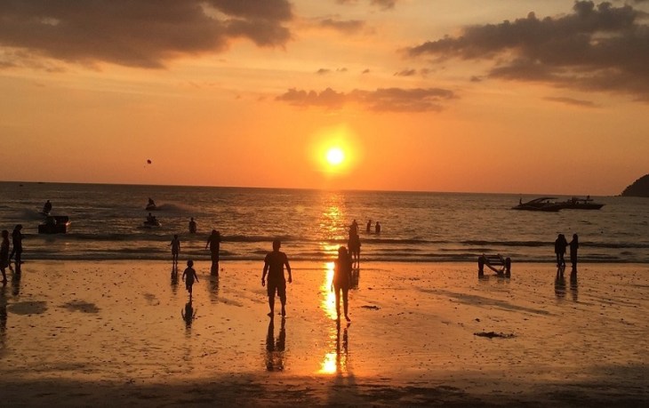 Langkawi Chenang solnedgång